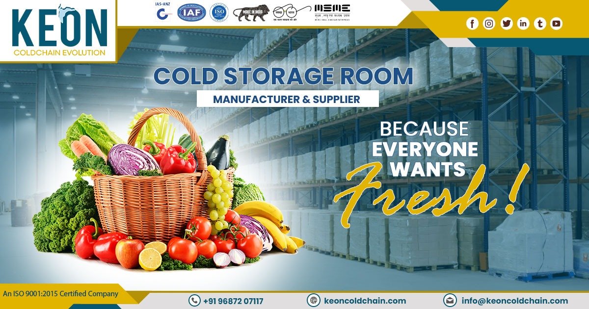 Supplier of Cold Storage Room in Karnataka