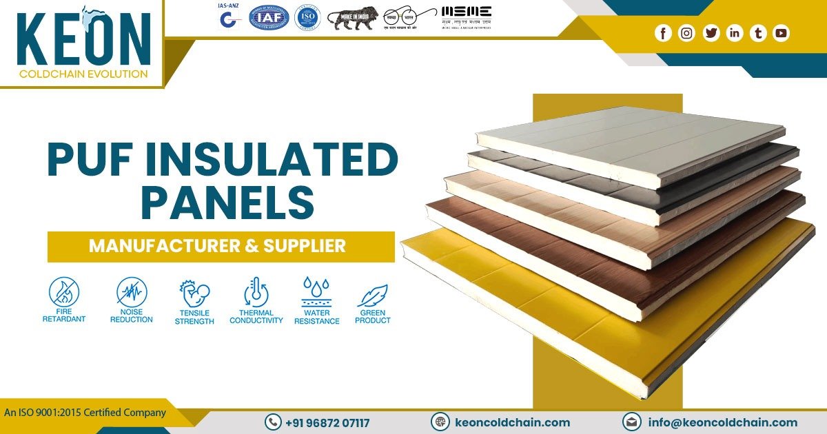 Supplier of Puf Insulated Panel in Maharashtra