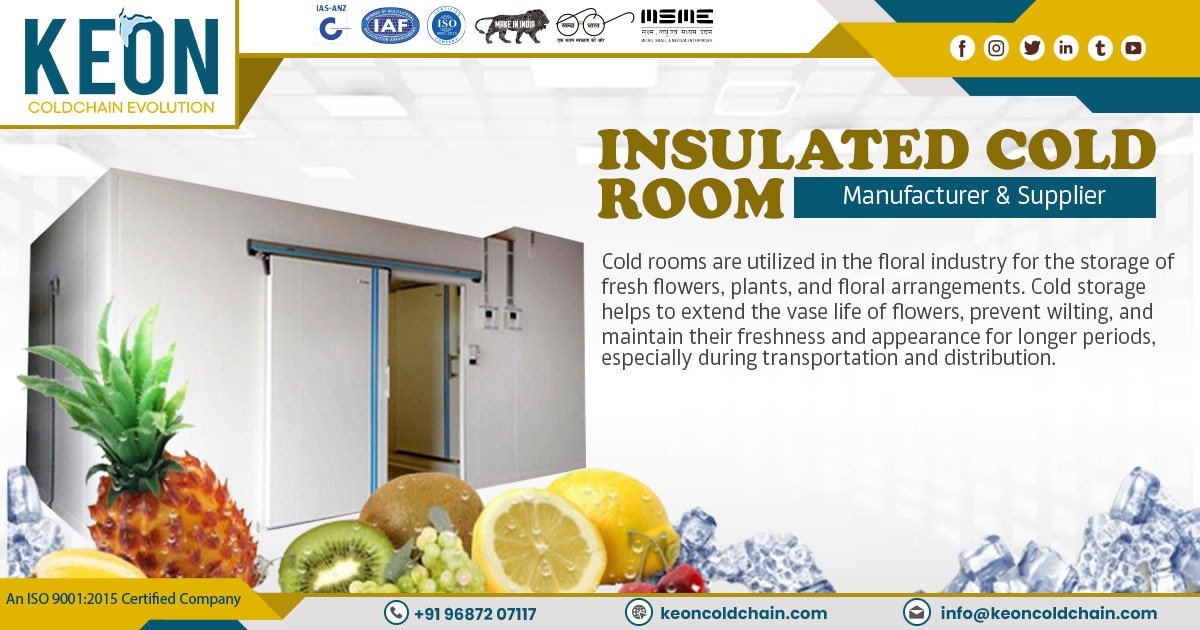 Insulated Cold Room Supplier in Rajasthan