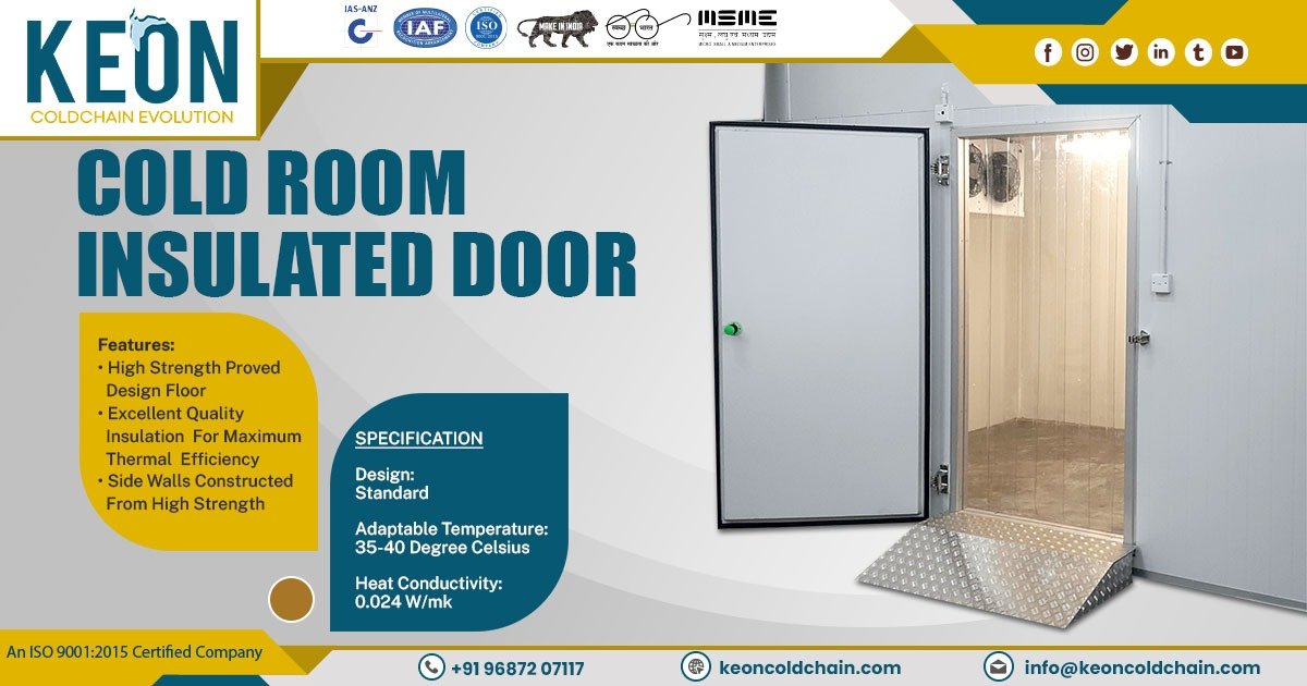 Cold Room Insulated Door Supplier in Rajasthan