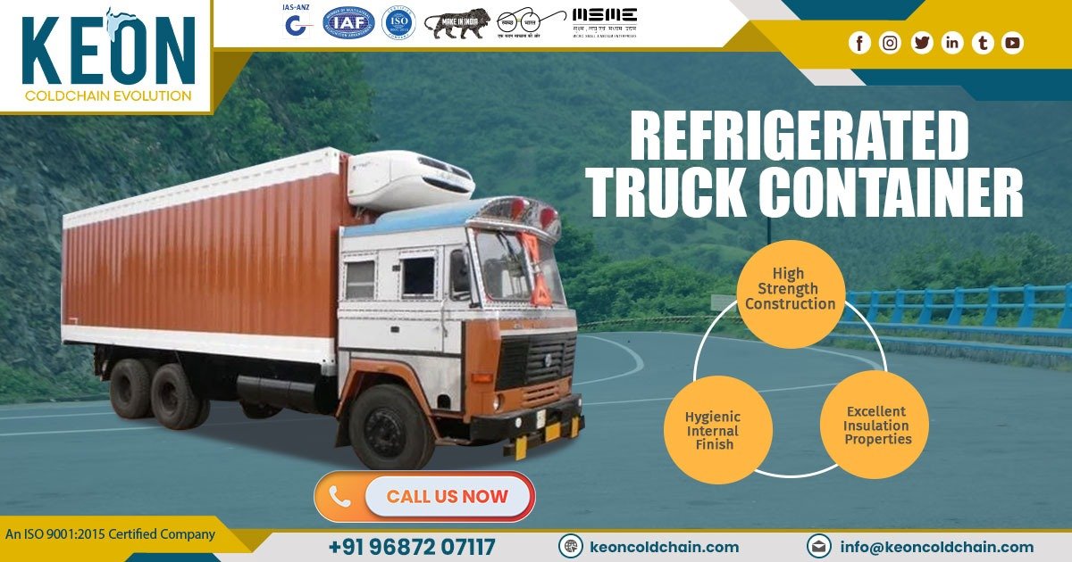 Supplier of Refrigerated Truck Container in Maharashtra