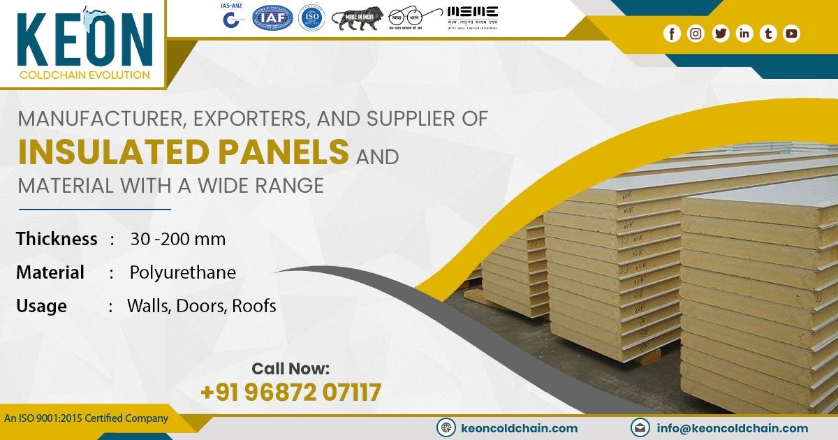 Supplier of Insulated Panel in Telangana