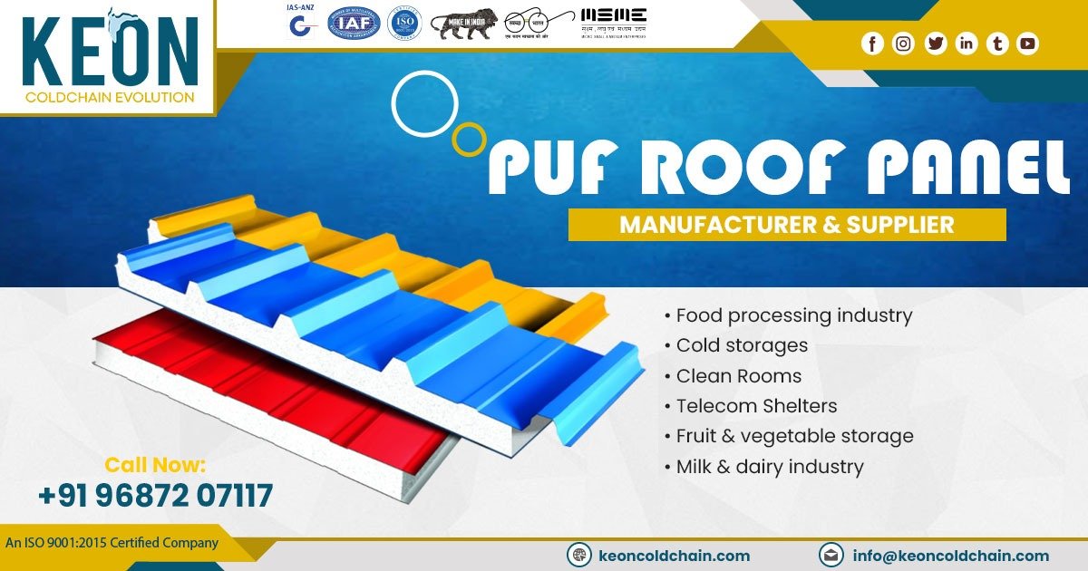 Supplier of Puf Roof Panel in Himachal Pradesh