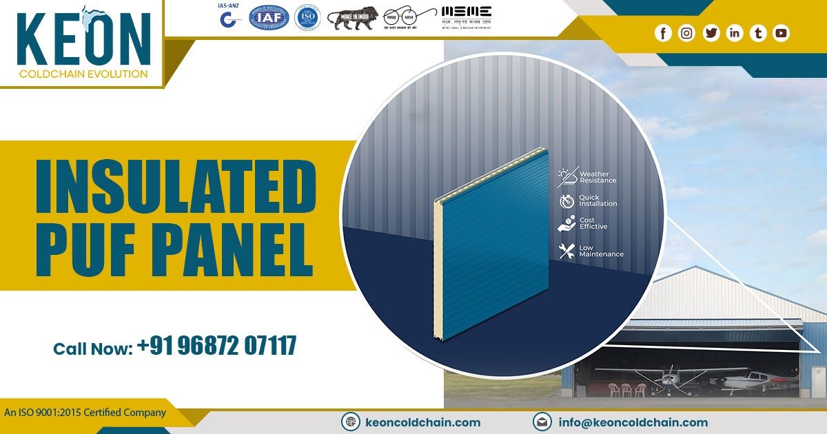 Insulated Puf Panel in Saudi Arabia