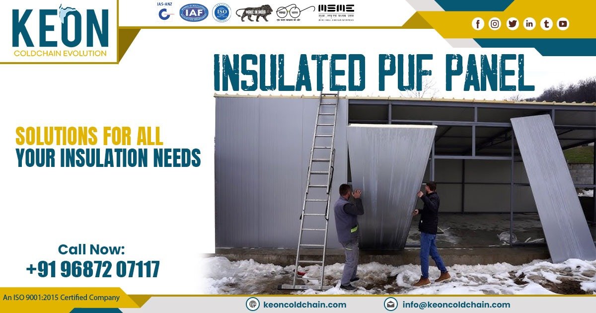 Insulated PUF Panel in Rajasthan